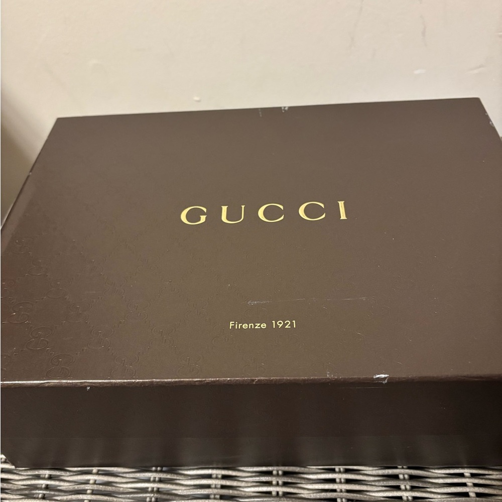 Gucci black leather  Guccissima sneakers preowned - Picture 8 of 9
